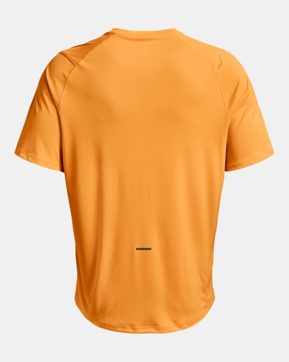 Men's UA Terrain Short Sleeve, Orange, pdpMainDesktop image number 6